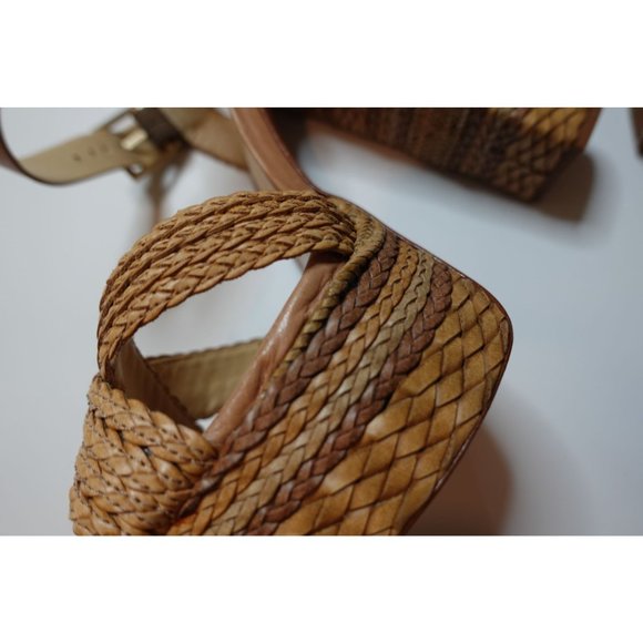 Schutz Lorah Heel in Desert Ankle Strap Buckle Closure - Picture 10 of 16